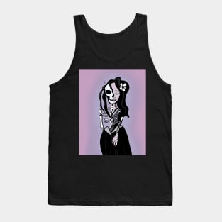 Gothic Art Victorian Corpse Woman Tank Top